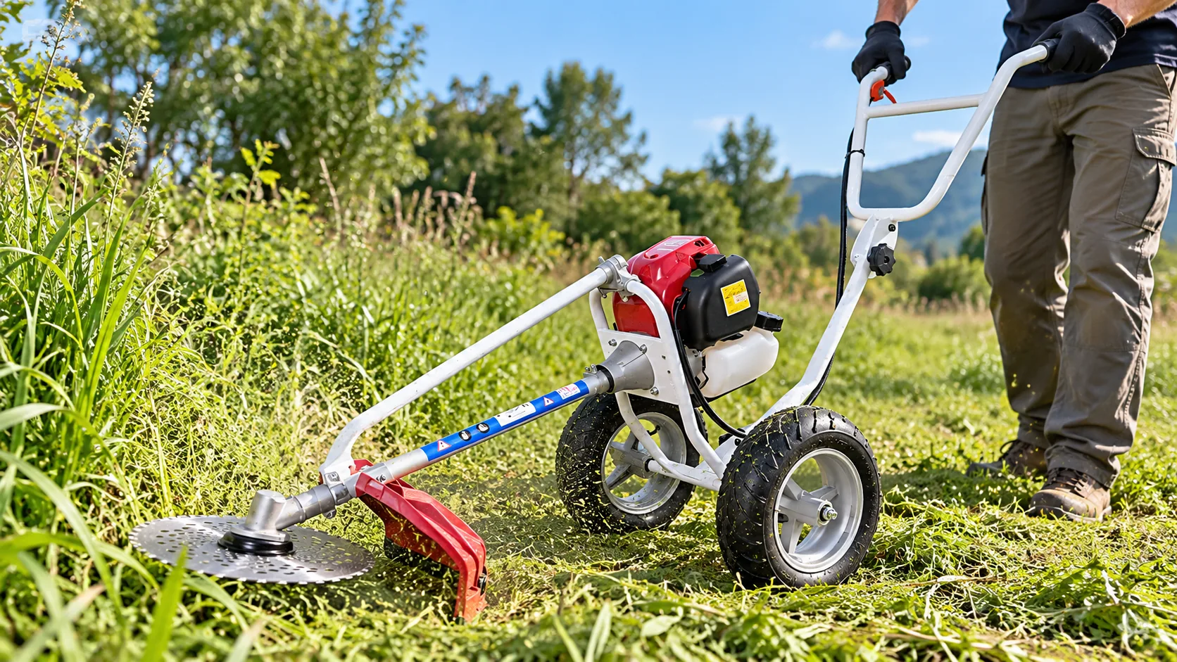 How Should a Brush Cutter Manufacturer Test a GX35 Wheeled Unit?