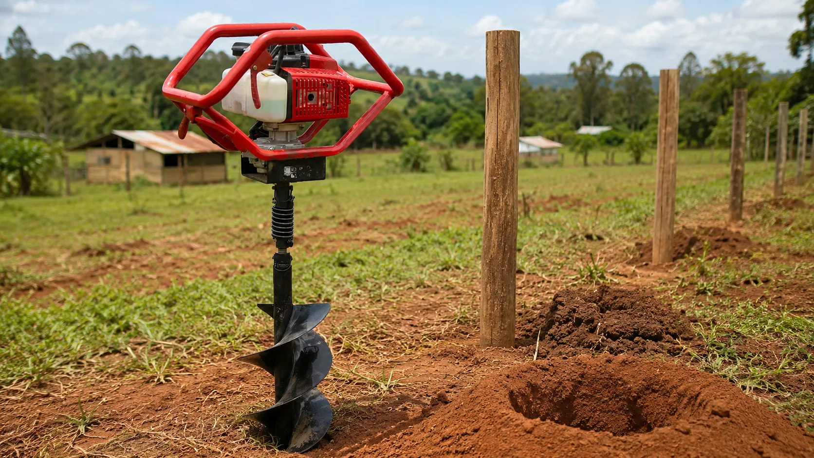How to Choose an Earth Auger for East African Farm and Fence Projects?