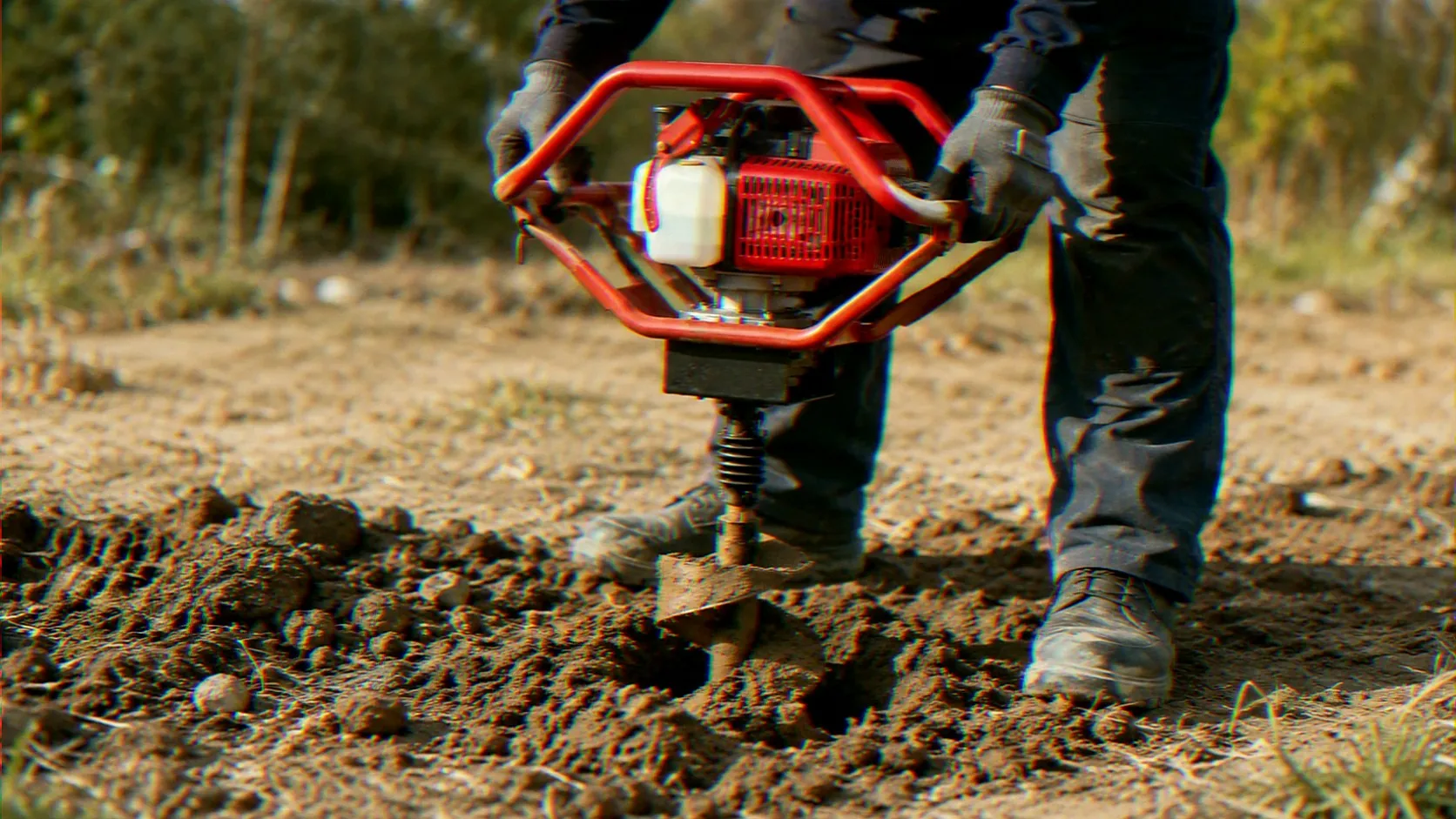Why Does an Earth Auger Keep Getting Stuck in the Ground?