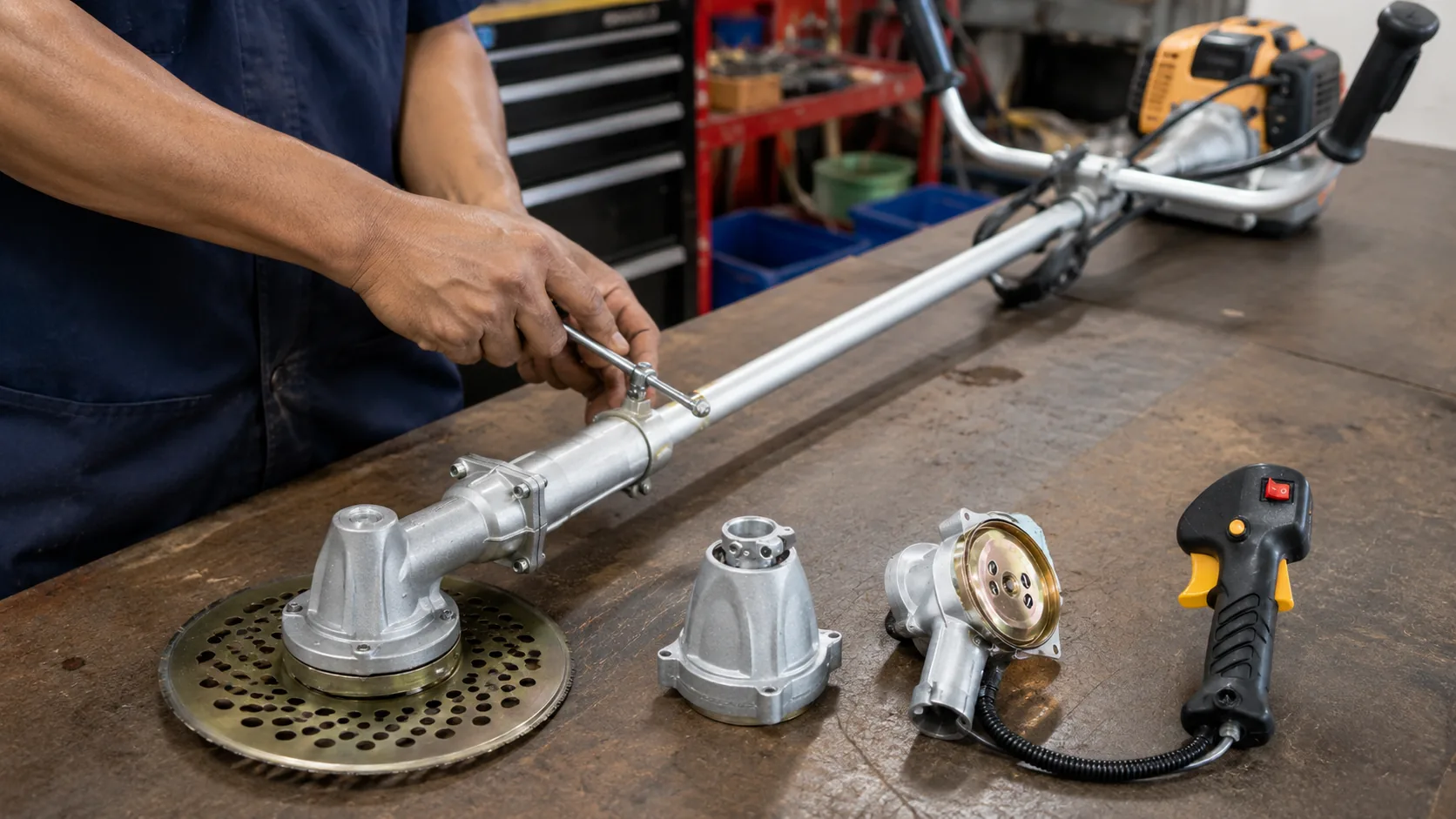 Brush Cutter Blade Not Spinning? Check These Three Parts