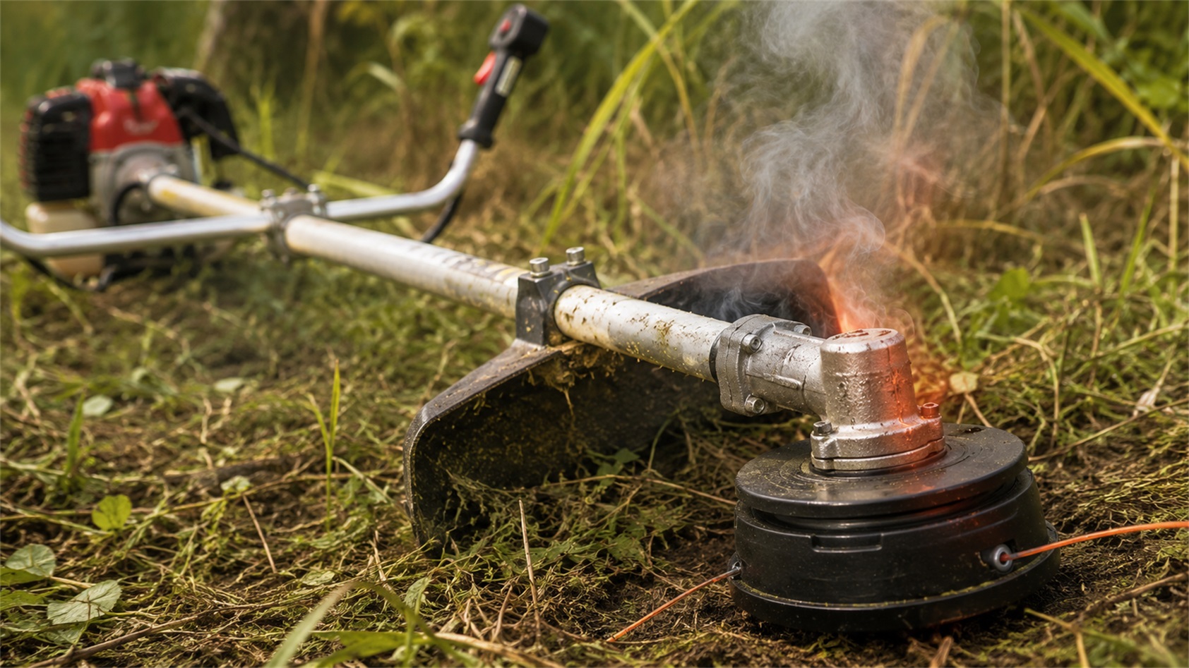 Why Does a Brush Cutter Gearbox Get Too Hot During Use?
