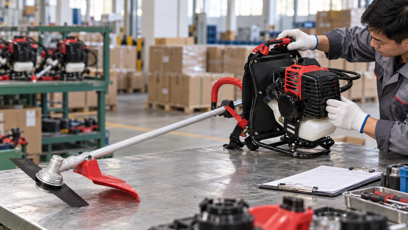 What Should Importers Check in a Knapsack Brush Cutter Supplier?