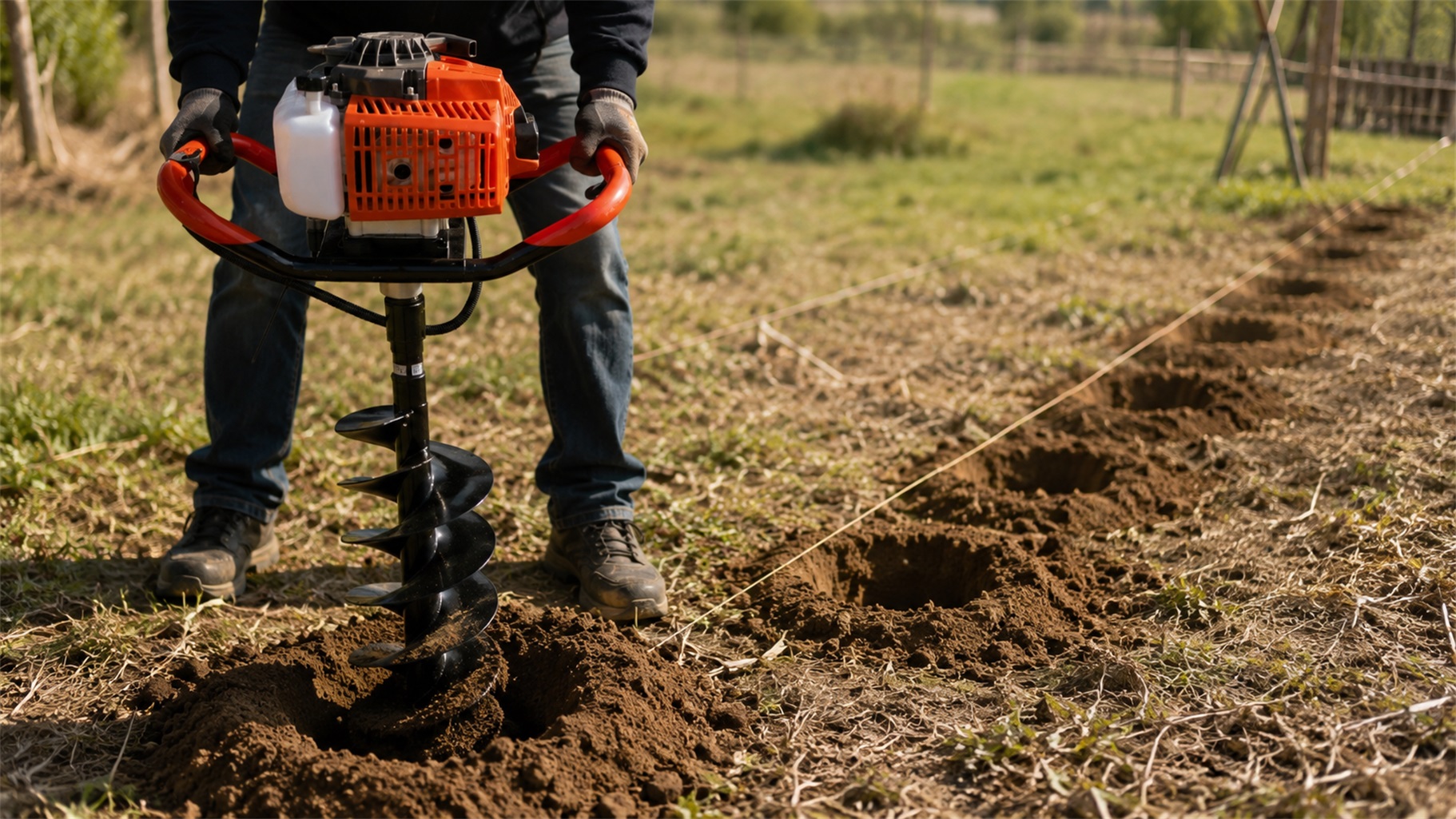 Earth Auger Drills Crooked Holes: Causes and Corrections