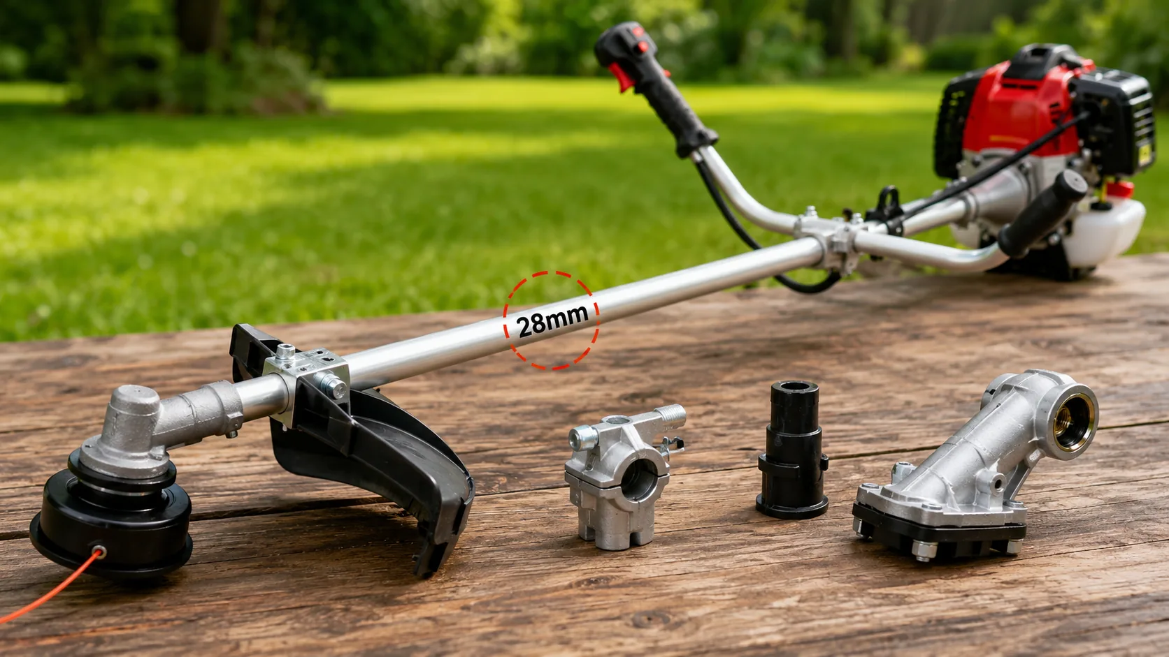 What Does a 28mm Brush Cutter Shaft Mean for Parts Fit?