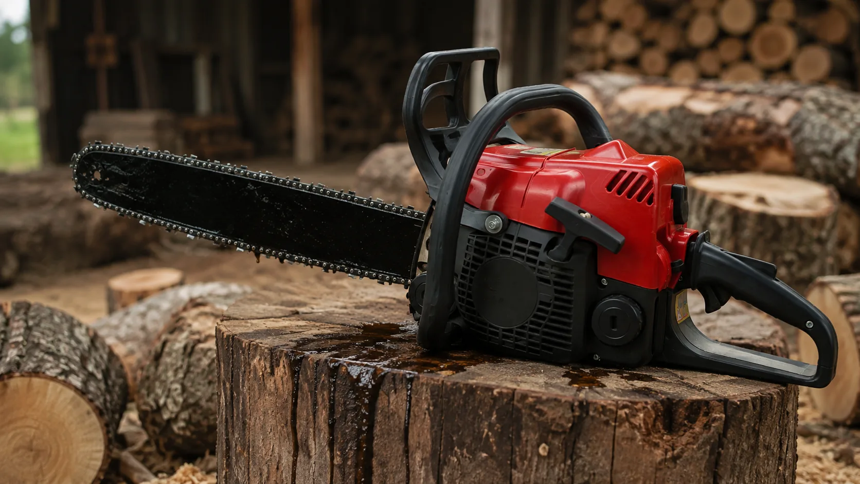 Why Does a Chainsaw Use Too Much Bar Oil While Cutting?