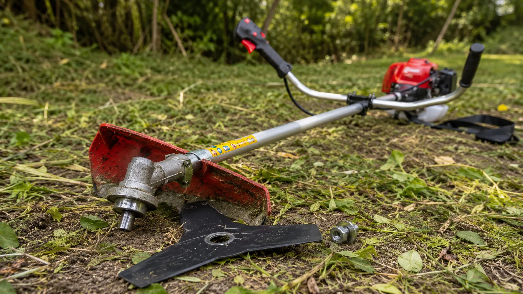 Why Does a Brush Cutter Blade Keep Coming Loose During Use?