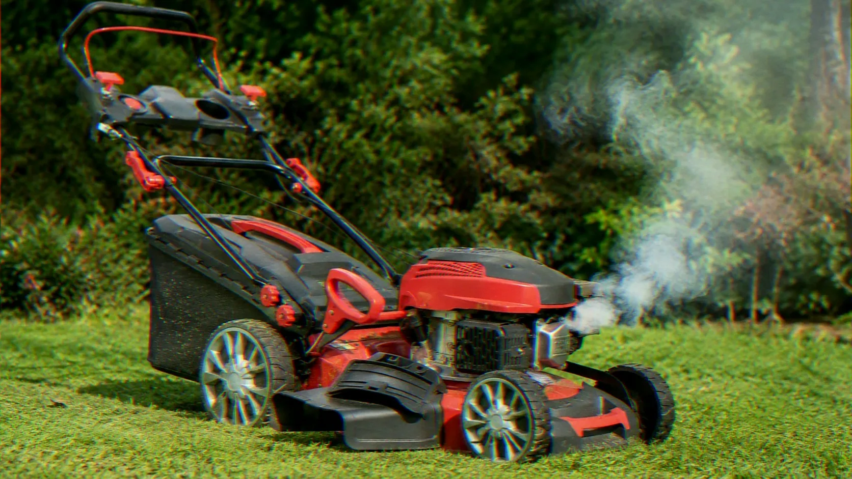 Why Is My Lawn Mower Blowing White Smoke?