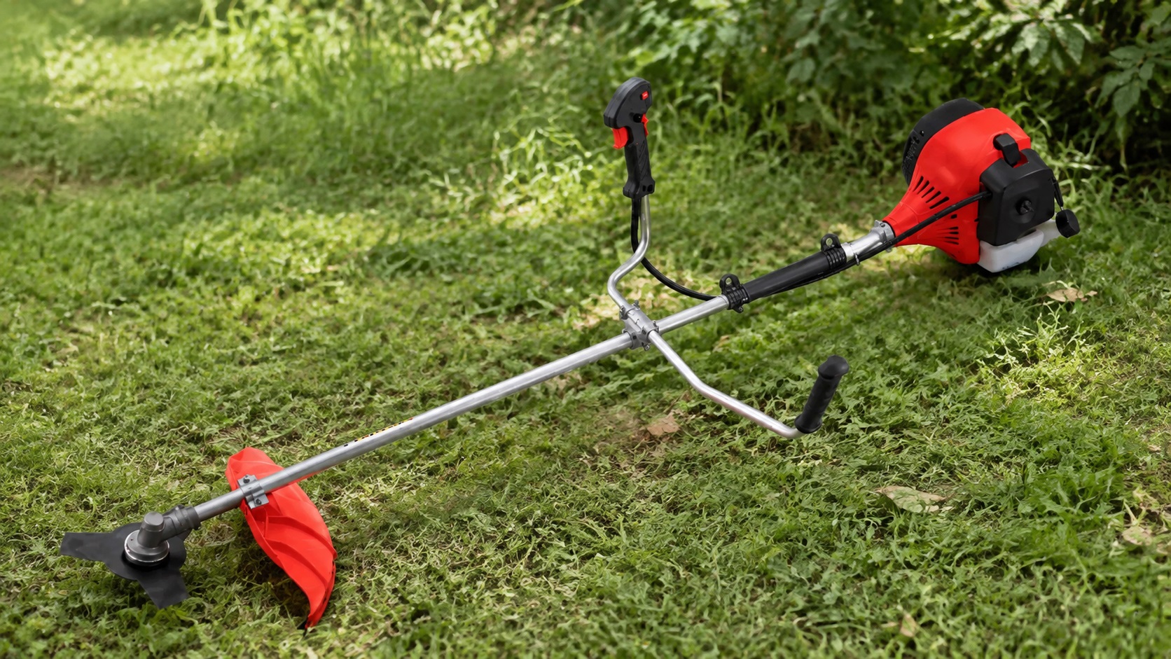 Why Does a 2-Stroke Brush Cutter Backfire While Running?