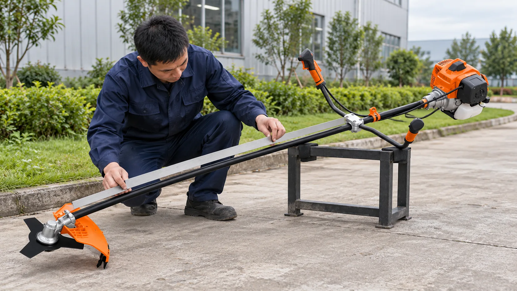 How Should a Brush Cutter Manufacturer Control a 1500mm Shaft?