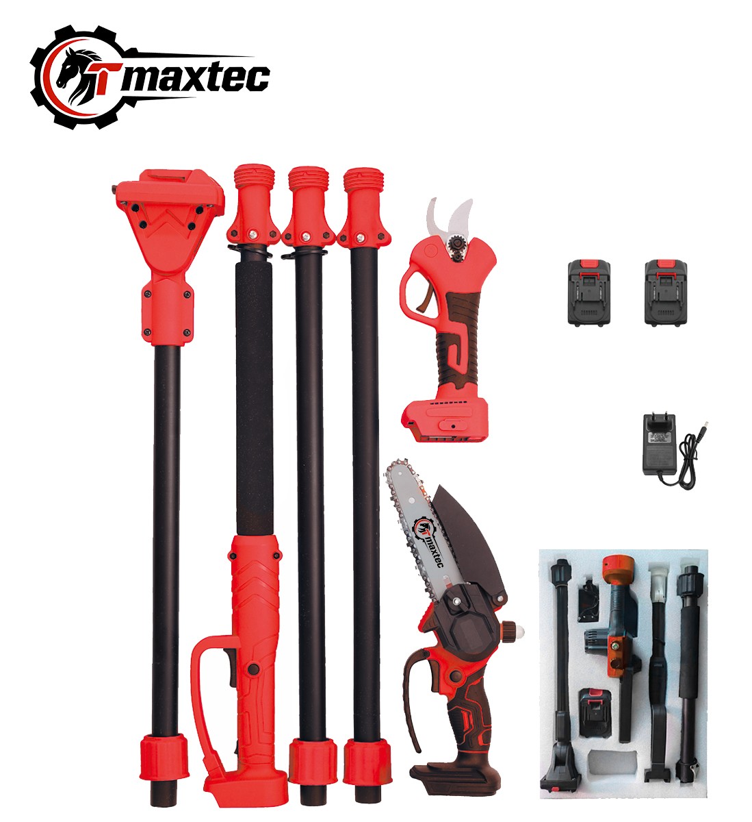 TM-P3015ALi CORDLESS POLE SCISSOR AND SAW