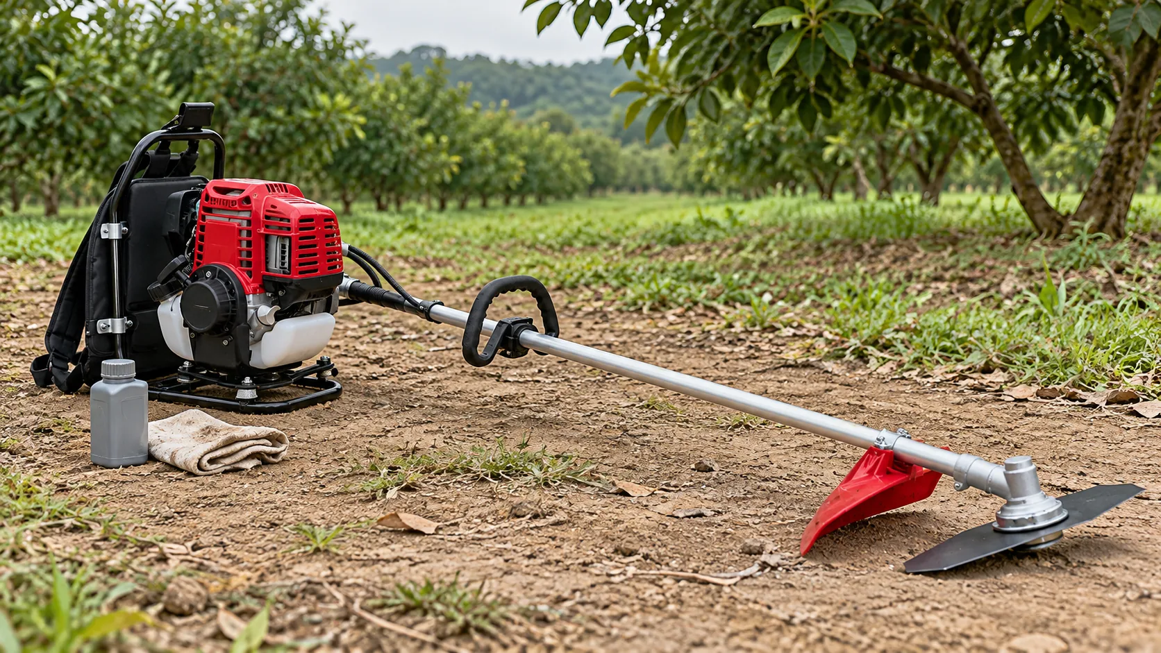 Import GX35 Backpack Brush Cutters from China: Oil Setup Checks