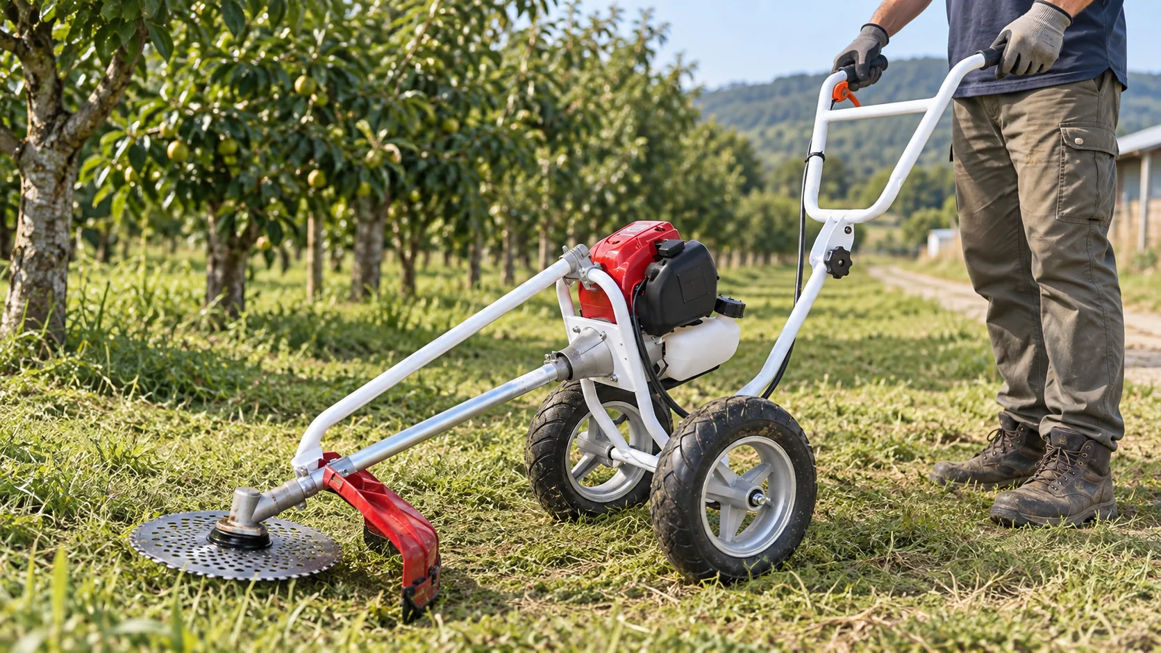 Import Wheeled Brush Cutters from China: Check 4-Stroke Setup