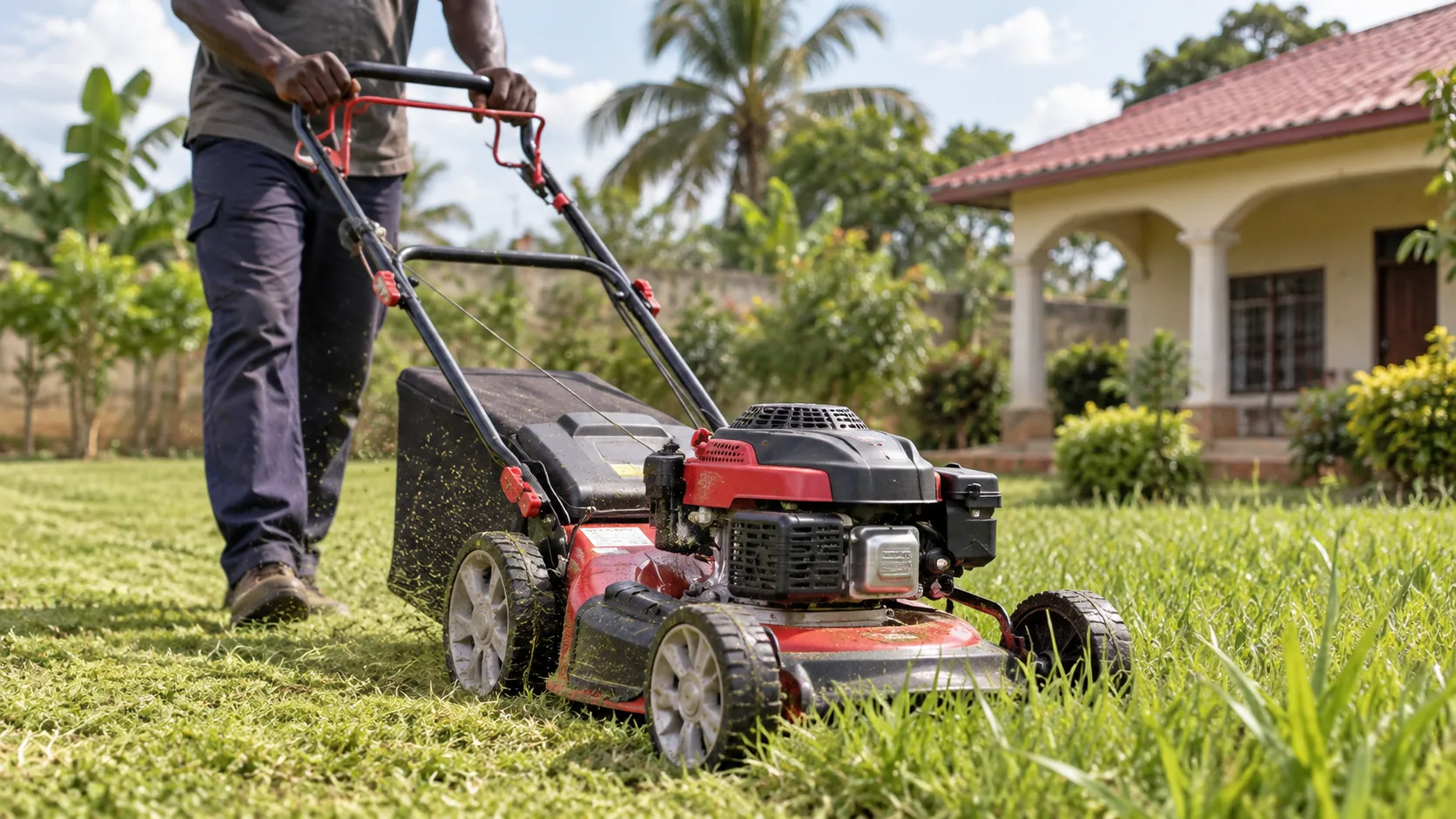 What Lawn Mower Cutting Height Works for African Compound Grass?