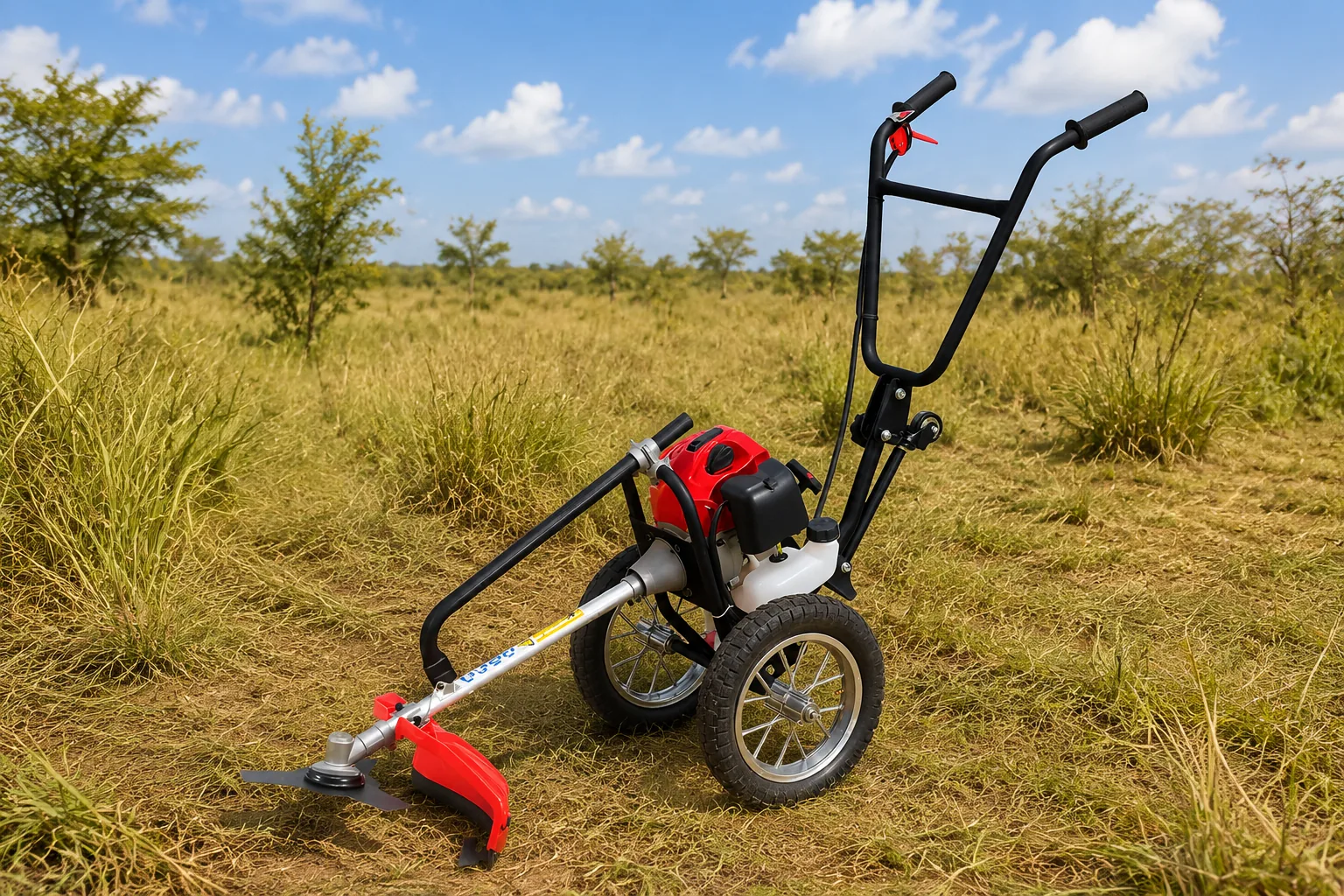 Why Choose a Hand-Push Brush Cutter for African Grassland Maintenance?