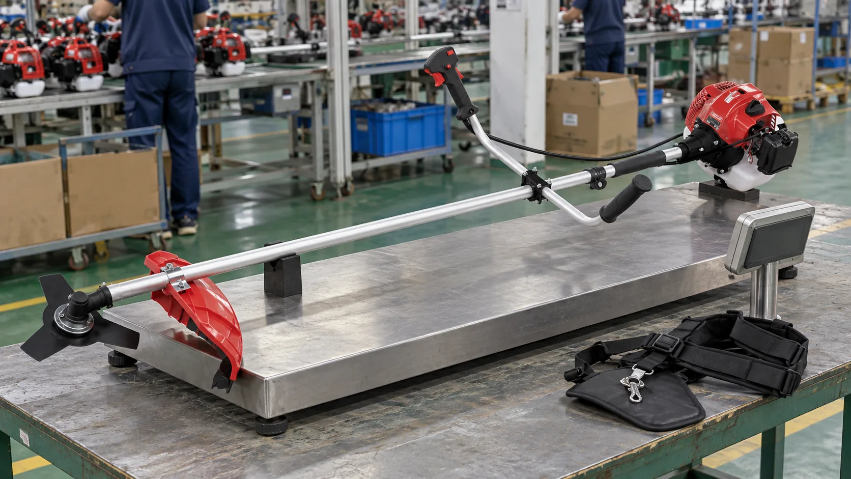 How Much Does a 43cc Brush Cutter Weigh in Use?