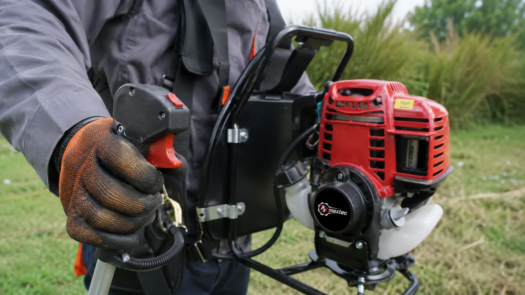 Why Is a Backpack Brush Cutter Throttle Trigger Hard to Press?