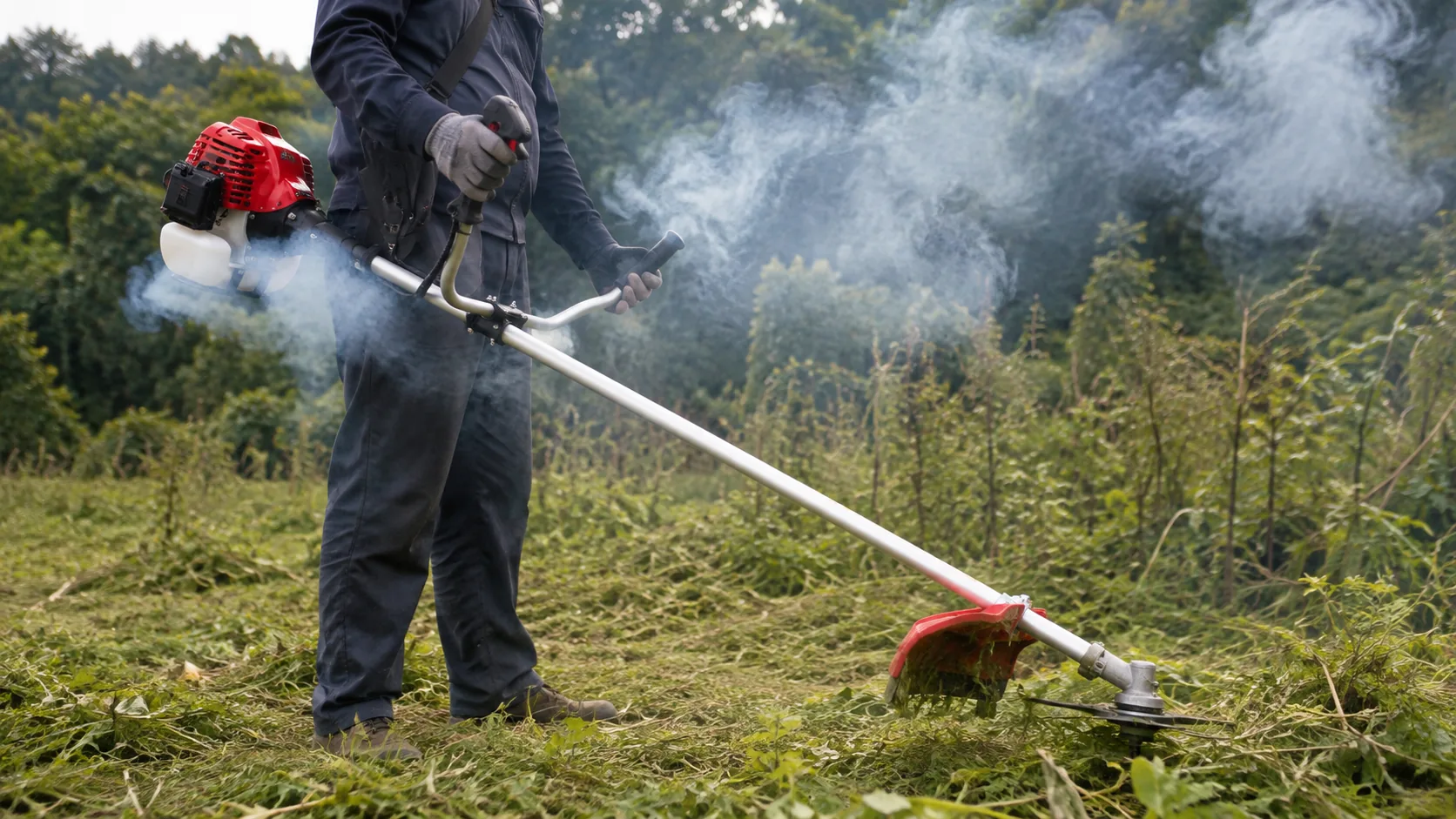 2-Stroke Brush Cutter Smoking Excessively: What to Check